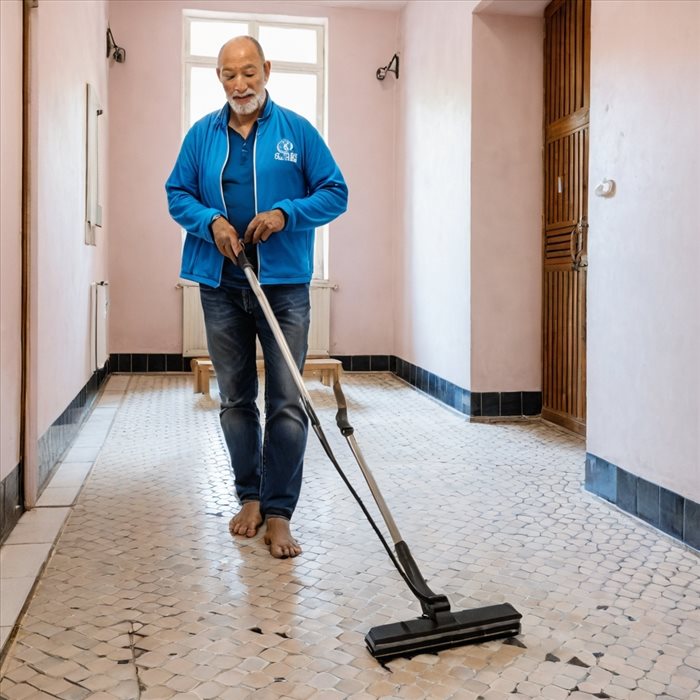Nettoyage Efficace du Carrelage Après Chantier