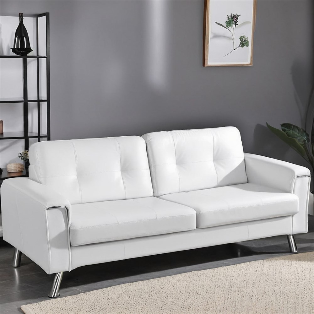 Nettoyage Canapé en Cuir Blanc
