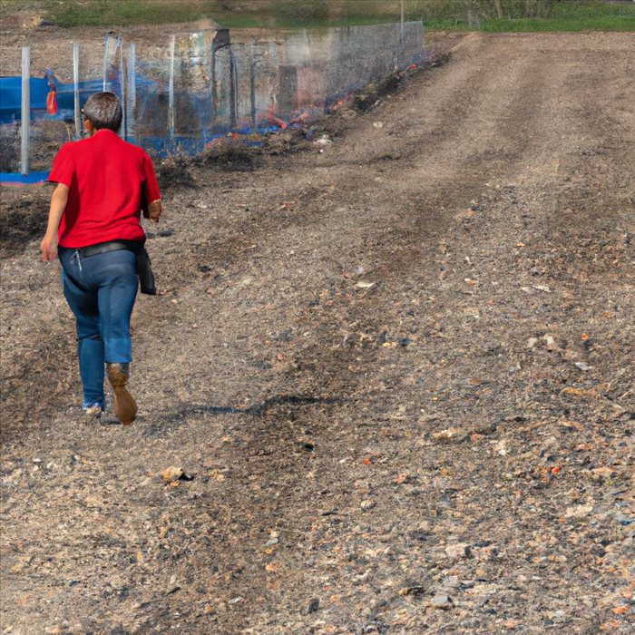 Damer Une Surface en Gravier