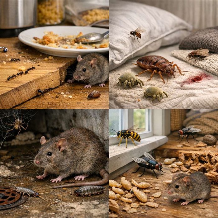 Quels nuisibles menacent le plus les maisons en Belgique ?