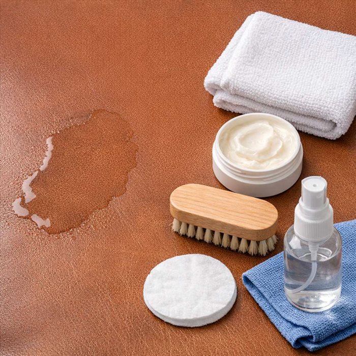 Comment enlever une tache d’eau sur du cuir lisse ? Guide complet
