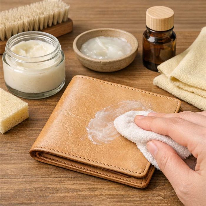 Nourrir un cuir desséché sans le foncer : guide simple
