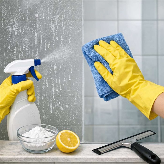 Enlever les traces de calcaire sur une vitre : méthodes efficaces