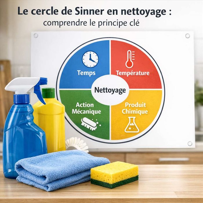 Cercle de Sinner en nettoyage : définition, facteurs et exemples