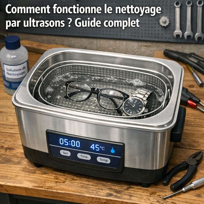 Comment fonctionne le nettoyage par ultrasons ? Guide complet