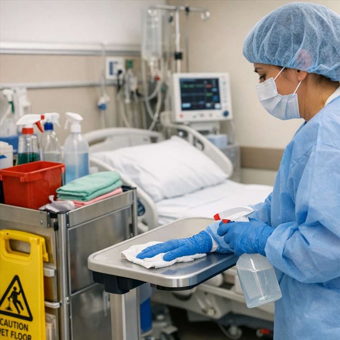 Bionettoyage en milieu hospitalier : définition, étapes et enjeux