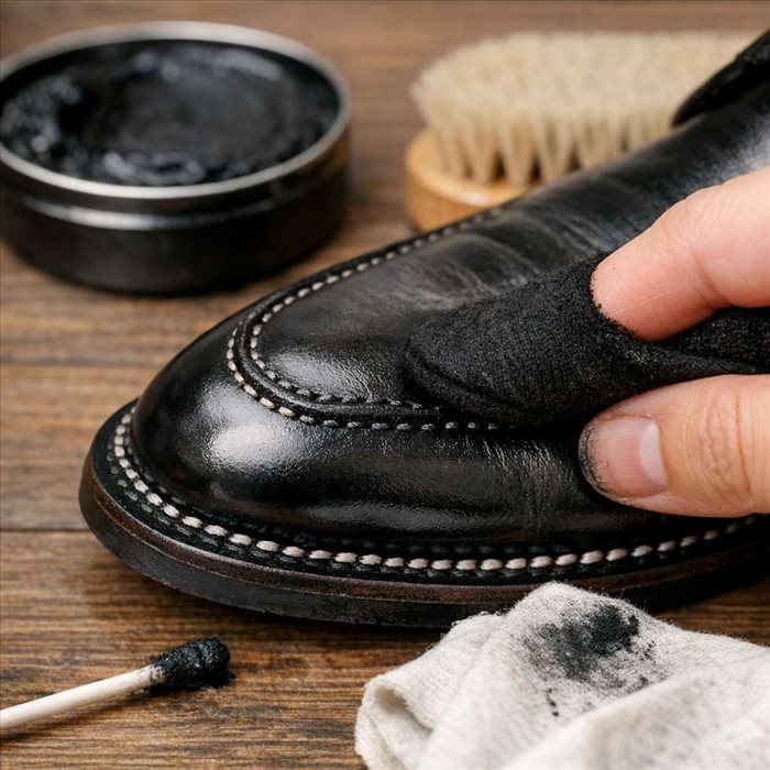 Pourquoi le cirage noir tache les coutures claires ?| Guide pratique