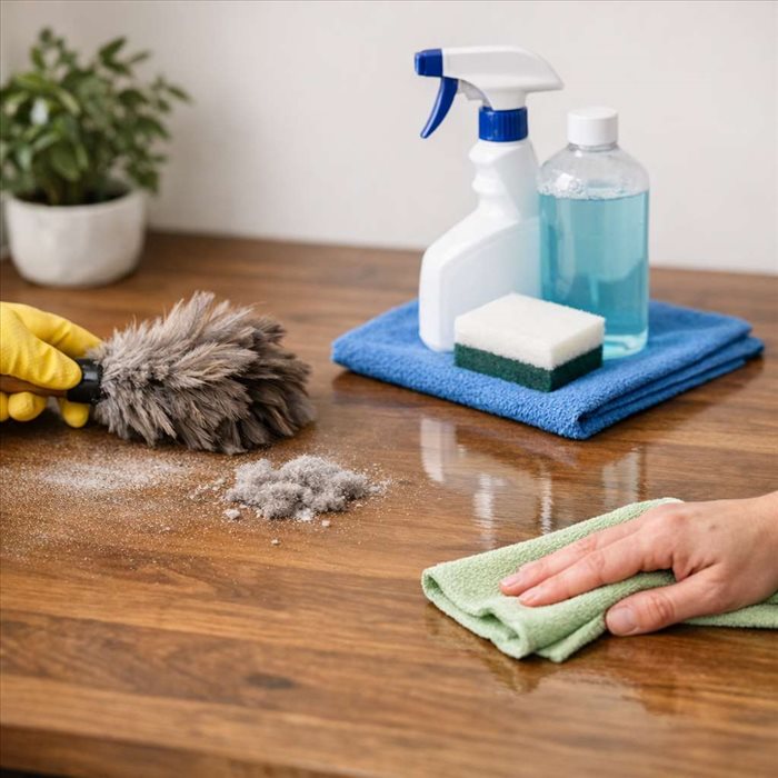 Pourquoi dépoussiérer avant de laver une surface ?