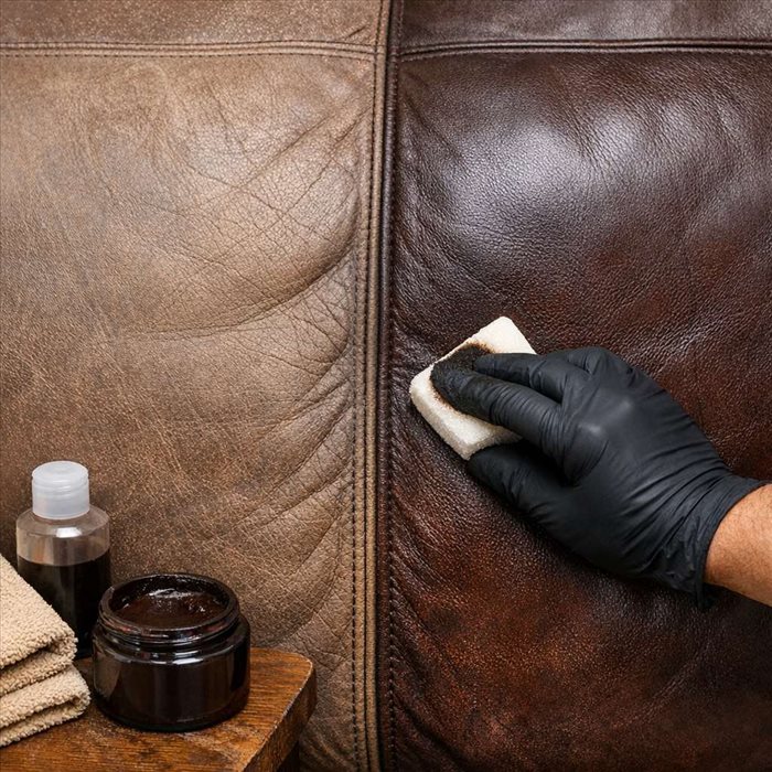 Comment raviver la couleur d’un cuir décoloré ? | Guide complet