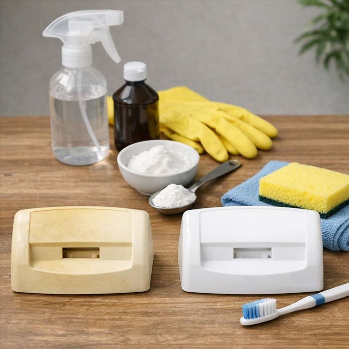 Nettoyer du plastique jauni : méthodes efficaces pour le blanchir