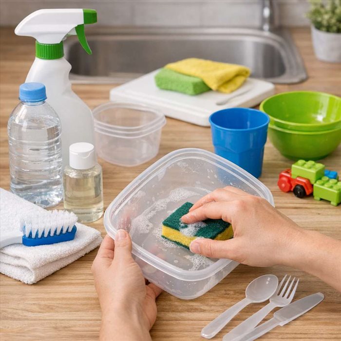 Nettoyer le plastique efficacement : méthodes simples au quotidien